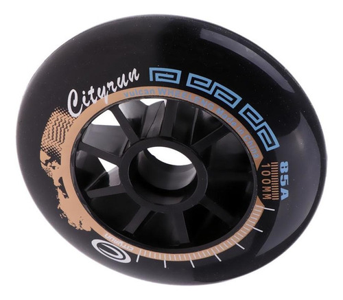 L Ruedas De Patines De Ruedas Para Negro07 100 Mm Negro07