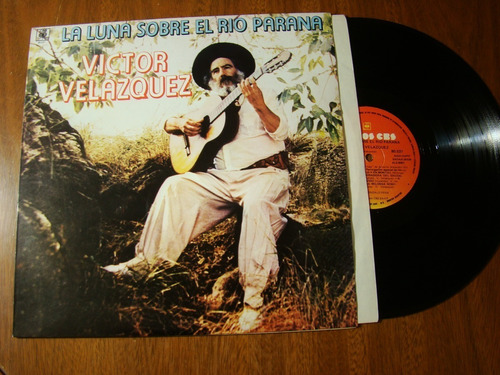 Victor Velazquez La Luna Sobre El Rio Parana Arg Vinilo Nm+