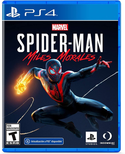 Spiderman Miles Morales Marvel Playstation 4 Nuevo 