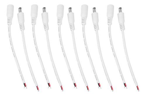 Conector Hembra De 5,5 X 2,1 Mm, Conector De Alimentación