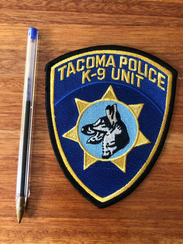 Parche Policia Usa K9 Canino Tacoma