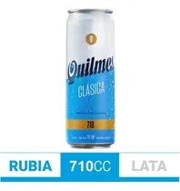 Comprar Pack 4 Cervezas Clásica Dorada Lata 710ml Cada Una Quilmes