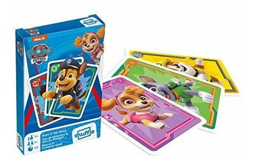 Cartamundi Paw Patrol Pairs Y Old Maid Playing Cards,