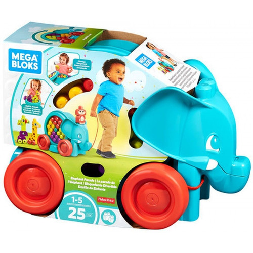 Mega Bloks Bloquefante Divertido Azul Fisher Price