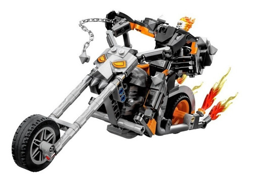 Kit de moto Lego Marvel 76245 Ghost Biker, número de piezas: 264
