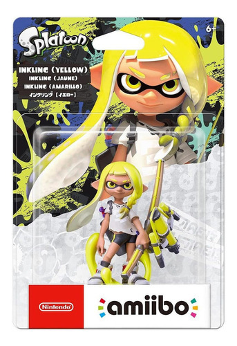 Amiibo Splatoon Inkling Jaune 117259a