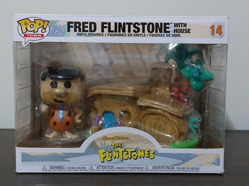 Funko Town Fred Flintstone - Flintstones Home Hanna Barbera