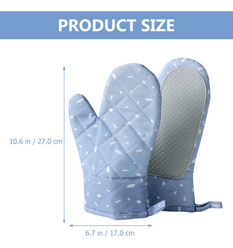 1 Par De Guantes De Horno Resistentes Al Calor, Guantes Para