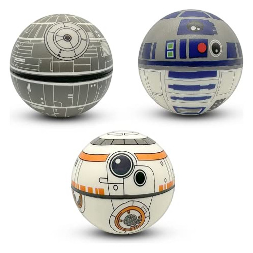 Set De Pelotas Squishy De Starwar - Versión Súper Sua...