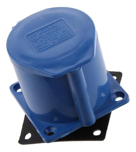 . Conector De Superficie En Ángulo De 3 Clavijas 220-250v 2p