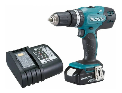 Parafusadeira Furadeira Impacto Bateria 18v Makita Dhp453x10