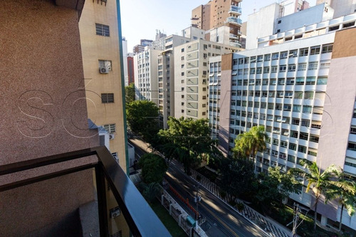 Flat No Jardins Bairro Nobre De São Paulo No Pool - Sf25052