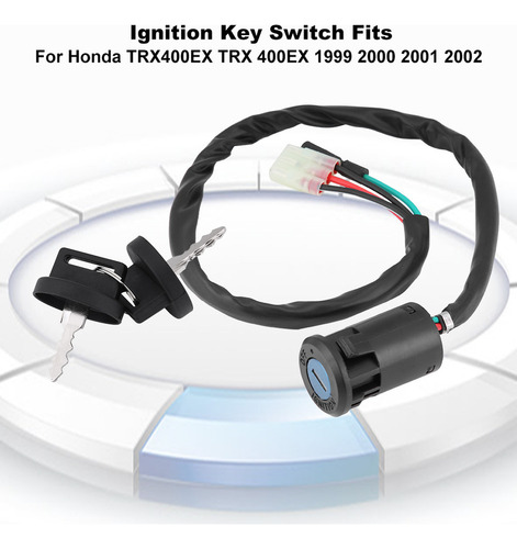 Interruptor De Encendido Compatible Con Honda Trx400ex Trx 4