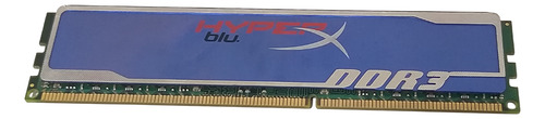 Memória Gamer Kingston Hyperx Blu - Ddr3 Khx1333c903b1 4gb (Usado)