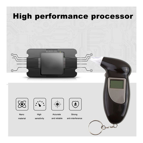 Tester De Alcohol Breaty Analyzer Analyzer Detector Prueba