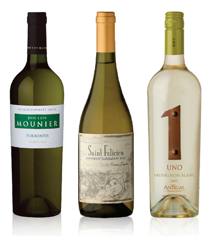 Vino Blanco Selección Pack X3