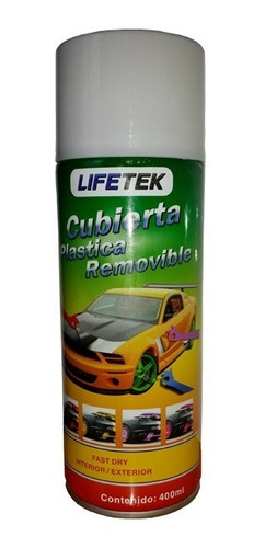 Pintura Plastica Tipo Plastidip Blanco Brillante