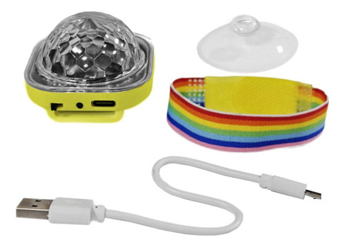 Mini Luz De Disco De Pulsera Disco Led Con Pulsera Portátil