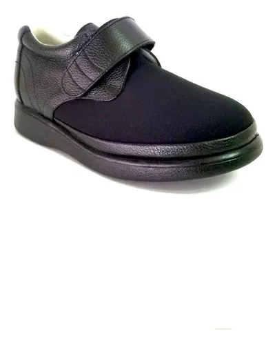 Zapato Para Dama Piedical 48504 Diab tico Piel Color Negro