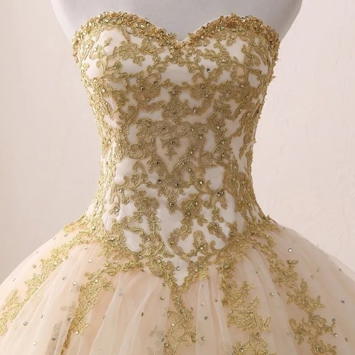 Vestido De 15 Blanco Con Dorado | MercadoLibre ???? Vestido De 15 Blanco Con Dorado | MercadoLibre ????