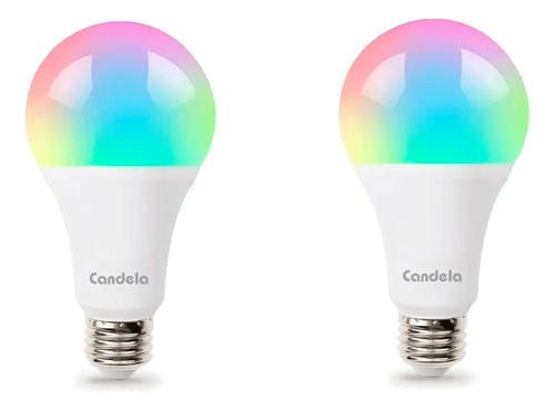 Combo X2 Candela Lámpara Smart Led 6888 Multicolor (b/50)