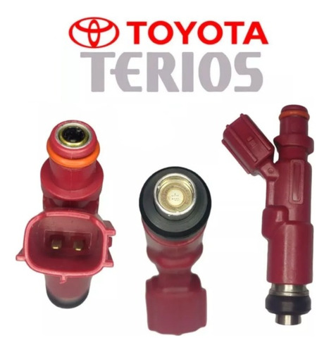 Inyector Gasolina Toyota Terios Cool Sport 1.3 Lts 02-07 