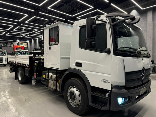 Mb Atego 1719 4x2 Guindaste Munck Argos 20t Cabine 6 Pessoas