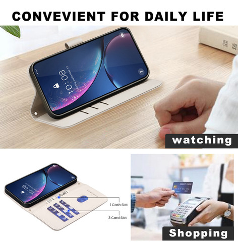 Funda De Piel Tipo Cartera Para Teléfono Vivo