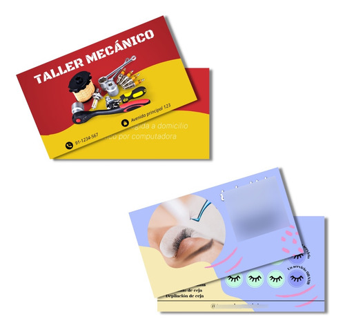 Diseño Tarjeta De Presentacion Digital Interactiva