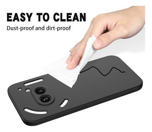 Funda De Silicona Para Nothing Phone 2a Plus 3a Pro Cmf Phone 1, Cordón De Lujo Al Tacto De La Piel, Ultrafina Y Suave, Anticaída