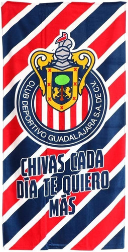 Toalla Chivas De Guadalajara Oficial 100% Algodón Hilasal