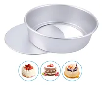 Comprar Molde De Aluminio Para Torta Molde Desmontable Molde 24x10cm Molde Aluminio Queque Flanera 24x10cm Molde Desmontable Redondo 24x10cm Pudines Pastel Molde Desmontable Tarta Flanes Roscones Pasteleríacl