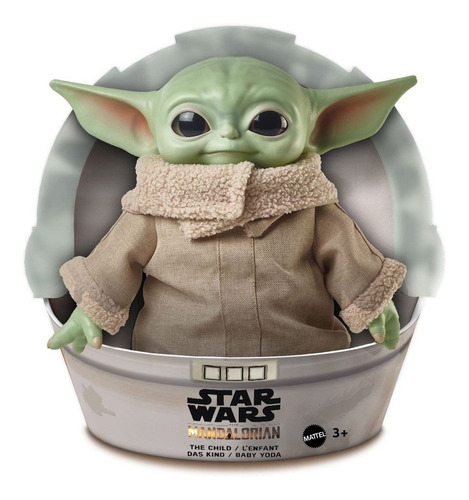 Boneco Baby Yoda The Child Star Wars Mandalorian - Mattel