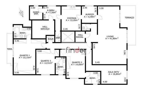 Imagem 25 de 28 de Bay Five Na Rua Bahia, 700 - Higienópolis. Apartamento À Venda, 202 M², 4 Dormitórios, 2 Suítes E 4 Vagas. 3 Min A Pé Hospital Sabará - Ap13343