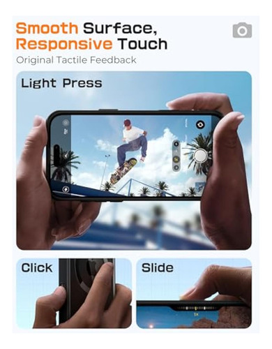 Capa Supcase Para iPhone 16 Pro Com Controle De Câmera