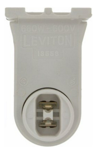 Leviton 13556-w High-output Base, Doble Contacto Vert Casqui