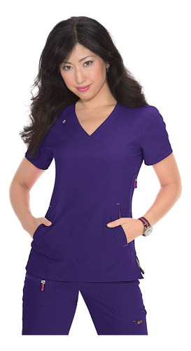 Polera Clínica Mujer Morado 316-082 Koi Lite