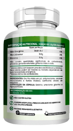 Suplemento Em Capsula Combo 3 Ora Pro Nóbs Proteina Bionutri