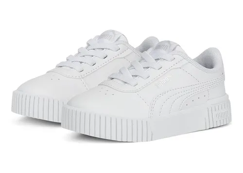 Zapatilla Puma Carina 2.0 Ac Inf Blanco Niña