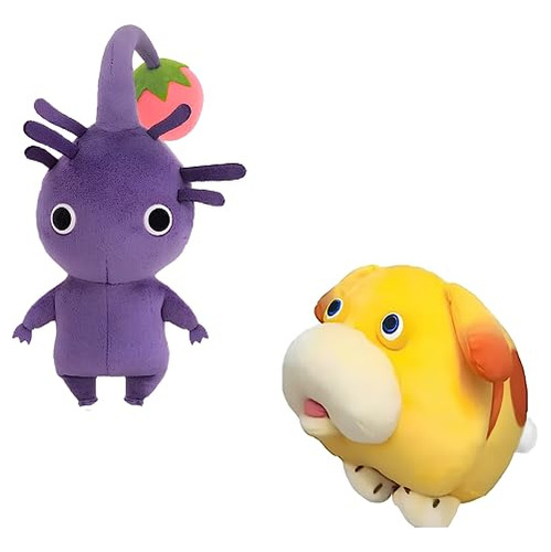 2023 Nuevo Pikmin Plush Juguete, Purple Olimar Pikmin Y Okei