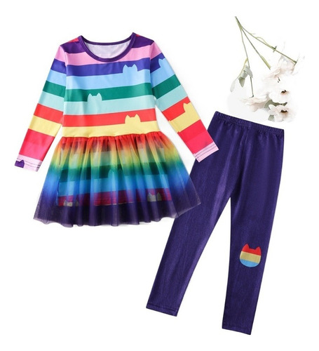 Conjunto Disfraz Casa Gabby Dollhouse Para Niñas