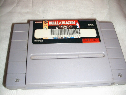 Bulls Vs Blazer Nes Super Nintendo