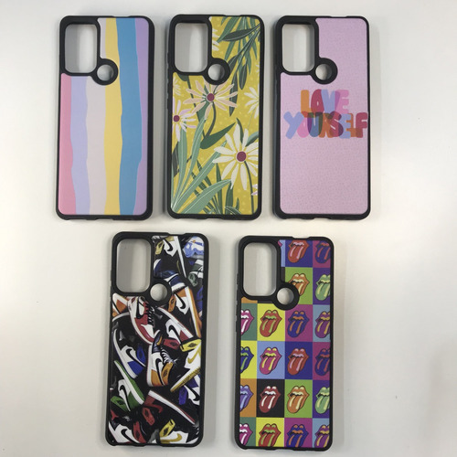 Funda Luxit Rígida Con Diseños Para Motorola Moto G60s