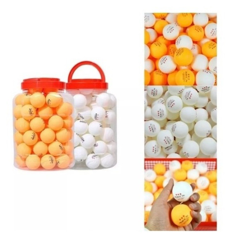 Imagen 6 de 8 de Pelotas Pelotitas De Ping Pong Pingpong 60 Unidades