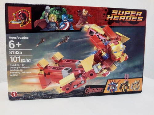 iron man lego mercadolibre