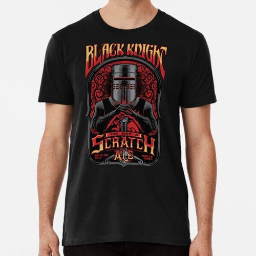 Remera Holy Grail Black Knight Tis But A Scratch Ale Algodon