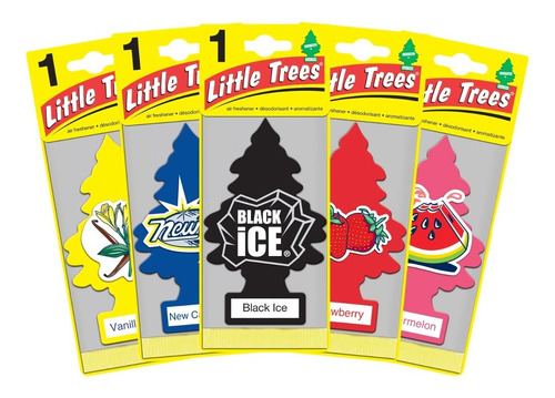 Ambientadores Carro Piña Cola Little Trees 4 Pack