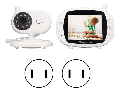 Monitor De Vídeo Inalámbrico Para Bebés De 3,5 Pulgadas Con