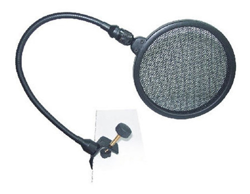 Imagen 6 de 7 de Filtro Anti Pop Superlux Hm18ag Pantalla Dual Con Brazo