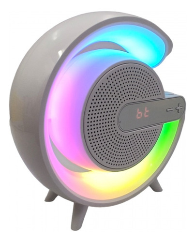 Lámpara con altavoz Bluetooth G y reloj